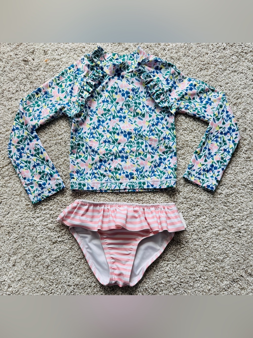 2 piece Swimsuit by Tucker + Tate size girls 3.